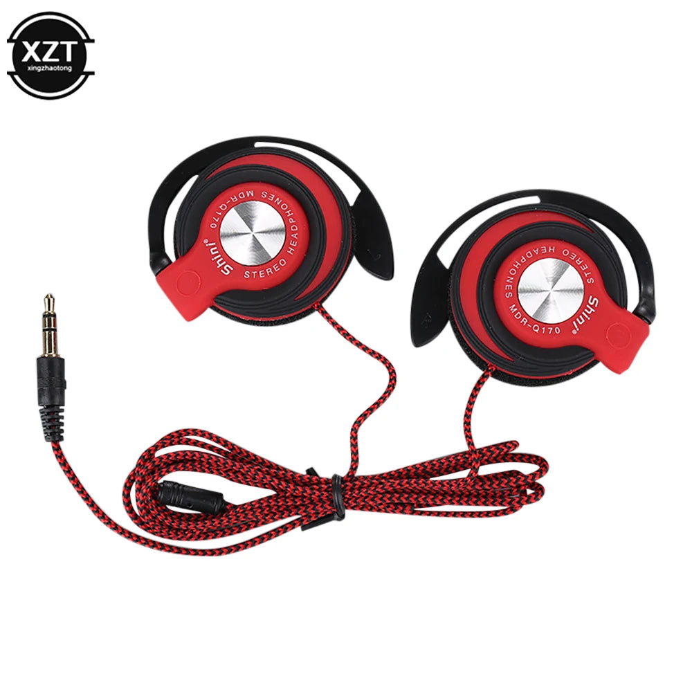 SN Q140 3,5mm Wired Kopfhörer – HiFi, Schwerer Bass, Over-Ear, Einstellbar mit Ohrhaken, Musik Kopfhörer für Telefon, Laptop, MP3