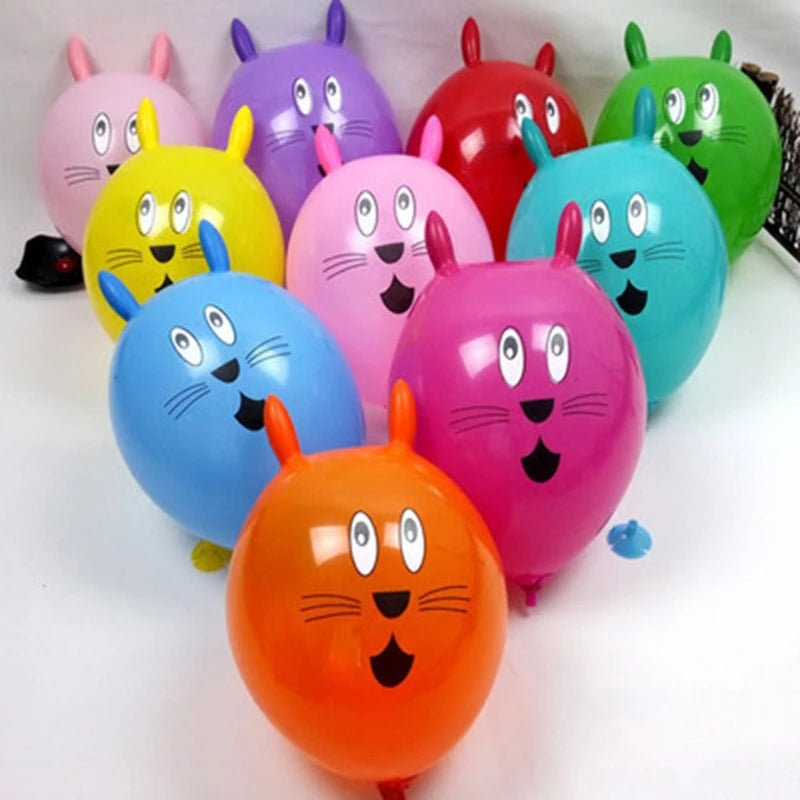 New Cute Rabbit Latex Balloons, Inflatable, Wedding, Party Decoration