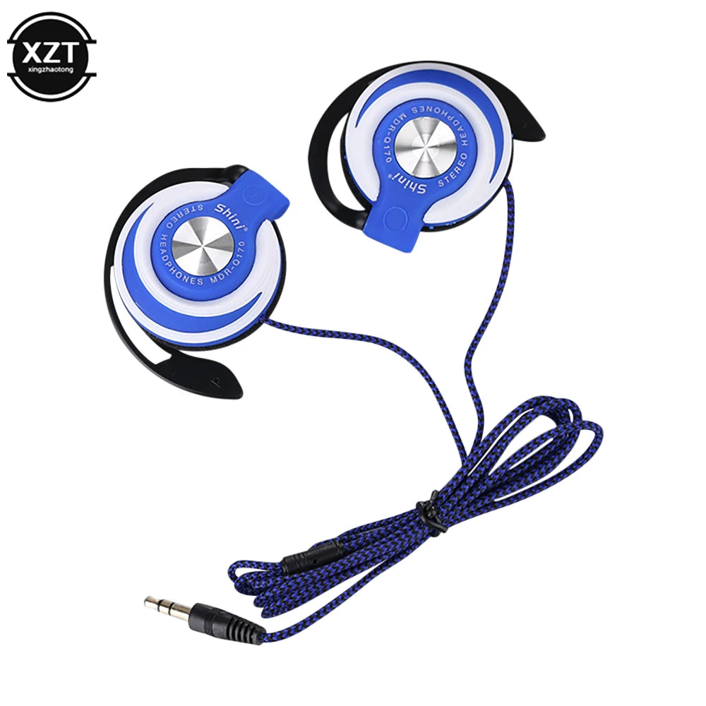 SN Q140 3,5mm Wired Kopfhörer – HiFi, Schwerer Bass, Over-Ear, Einstellbar mit Ohrhaken, Musik Kopfhörer für Telefon, Laptop, MP3