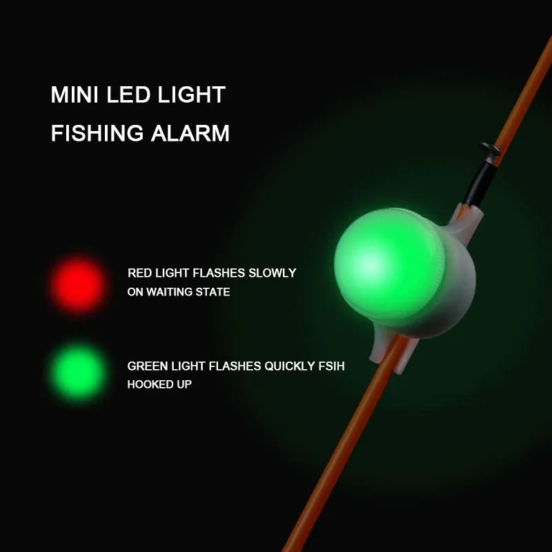 Strike Alert LED Angelalarm für Rutenenden – Karpfen-Nachtangeln mit automatischer Bisserkennung, inkl. Batterie