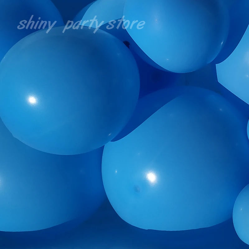 Yellow Latex Balloons, Matte Colorful, Inflatable Wedding and Birthday Decoration