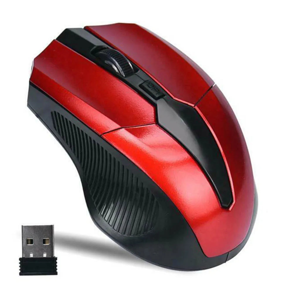 Tragbare 2,4 GHz Drahtlose Maus – Einstellbare 1200 DPI, Optische Gaming Maus für PC, Laptop, Home & Office