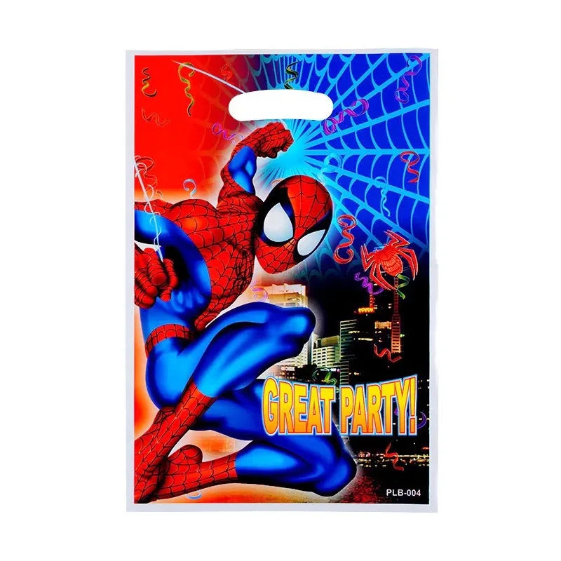 10/40 Stück Spiderman-Geschenktaschen – Candy-Beutel im Cartoon-Thema, für Party, Festival und Geburtstag