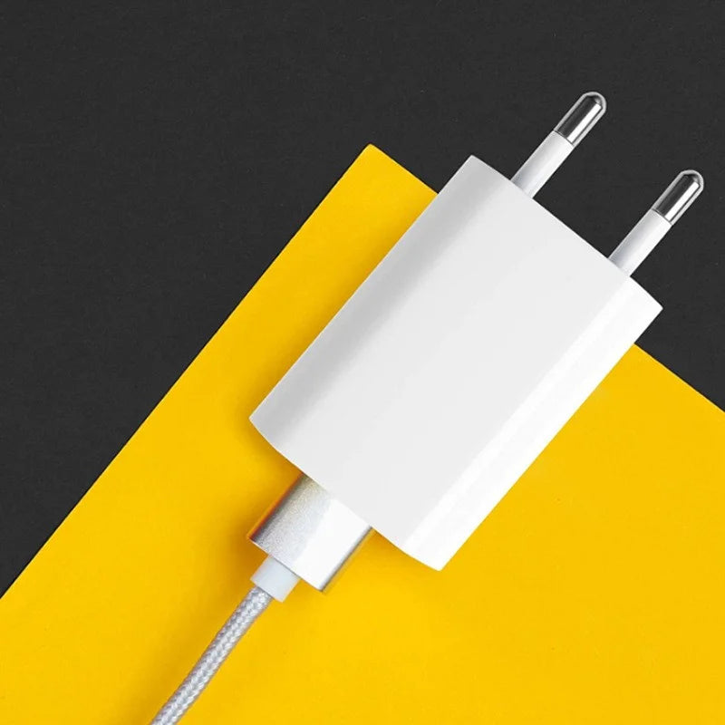 USB Ladeadapter – AC EU-Stecker für iPhone 13/12/11 Pro, Samsung, Xiaomi, Huawei, Wand-Ladegerät