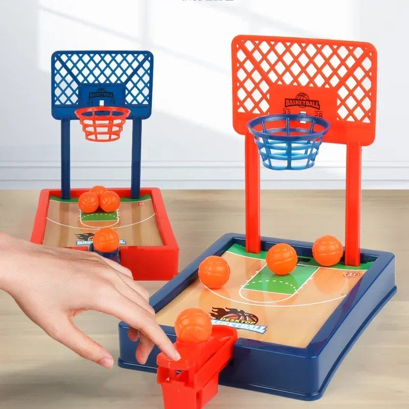 Desktop-Brettspiel Basketball – Mini-Schießmaschine, interaktives Partyspiel für Kinder und Erwachsene, pädagogisches Tischspielzeug