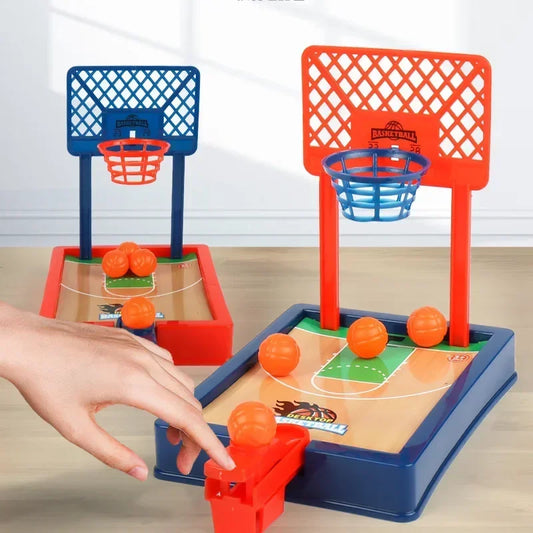 Desktop-Brettspiel Basketball – Mini-Schießmaschine, interaktives Partyspiel für Kinder und Erwachsene, pädagogisches Tischspielzeug