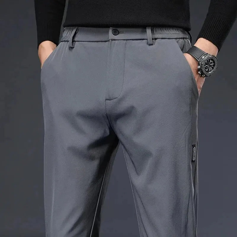 Frühling/Herbst Herren Golfhose – Hochwertig, Elastisch, Atmungsaktiv, Vielseitige Lässige Modehose