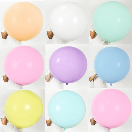 36"/18" Latexballons – Große Helium-Ballons für Hochzeiten, Geburtstagsfeiern und Babypartys