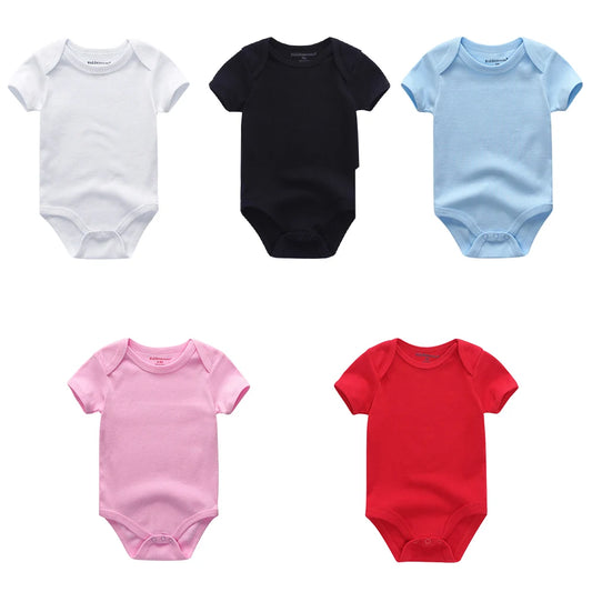 Kiddiezoom Baby-Body, Unisex, 1 Stück, Vier Jahreszeiten, 100% Baumwolle, Weich, Neugeborenen-Body