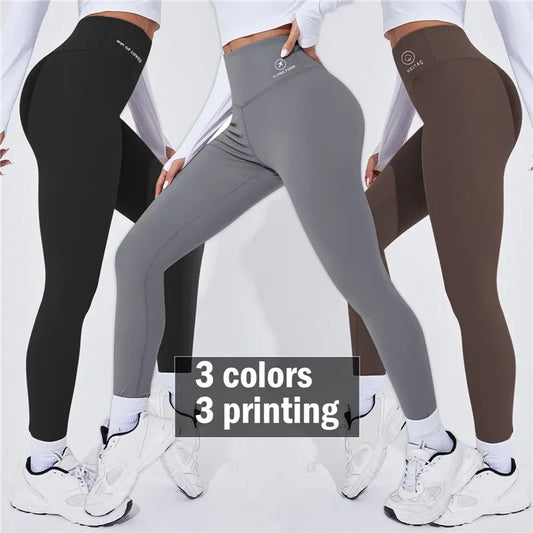 Hohe Taille Yoga-Leggings, warme Sportleggings, thermische Laufhose für Frauen, sexy Push-up-Effekt für den Hintern, Fitness-Leggings.