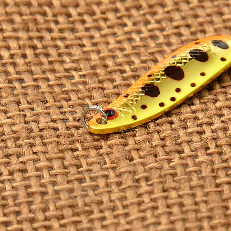 1/3/5pcs Spoon Lures - Ideal for freshwater fishing. Available in 2g, 3.5g and 5g. Perfect for bass, pike and trout in rivers and streams.