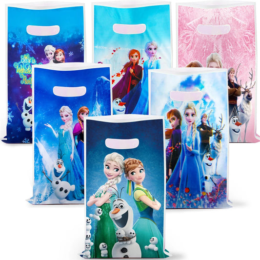 Disney gefroren Prinzessin Thema 10 teile/los Kinder Mädchen begünstigt alles Gute zum Geburtstag Party Geschenke Überraschung Süßigkeiten Taschen Dekorationen Beute Taschen