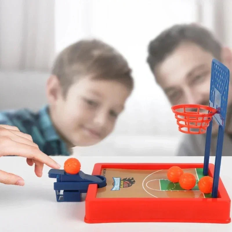 Desktop-Brettspiel Basketball – Mini-Schießmaschine, interaktives Partyspiel für Kinder und Erwachsene, pädagogisches Tischspielzeug