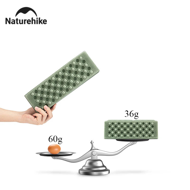 Naturehike Camping Mat: Ultralight Foldable Mini Mat for Outdoor, Hiking, Tent, Beach &amp; Picnic - Portable Sleeping Mat