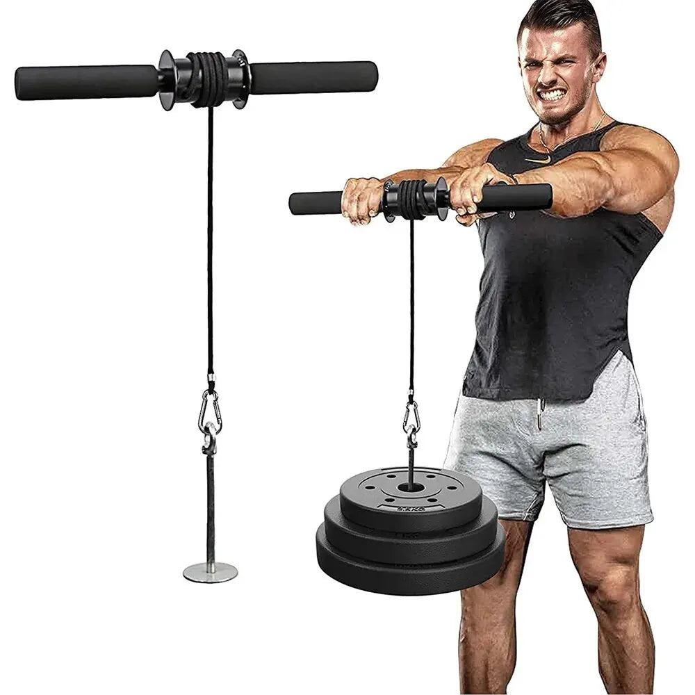 Handgelenk- und Unterarm-Blaster – Arm Muskelkraft Trainer mit Handgriff, Fitnessgerät für Heimtraining