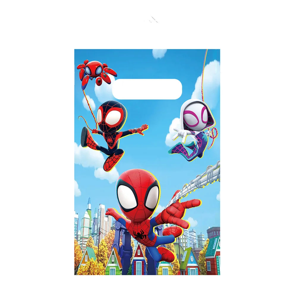 10/40 Stück Spiderman-Geschenktaschen – Candy-Beutel im Cartoon-Thema, für Party, Festival und Geburtstag