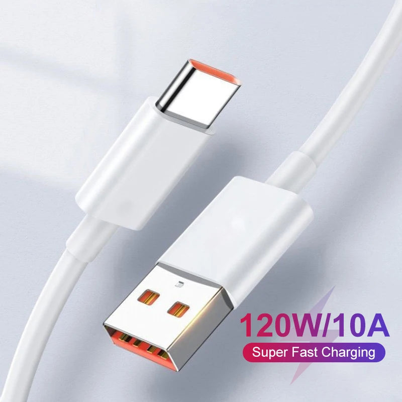 120W USB-C Fast Charger – For Xiaomi Mi 14, 13 Ultra, Redmi Note 12 Pro, Poco, Fast Charging