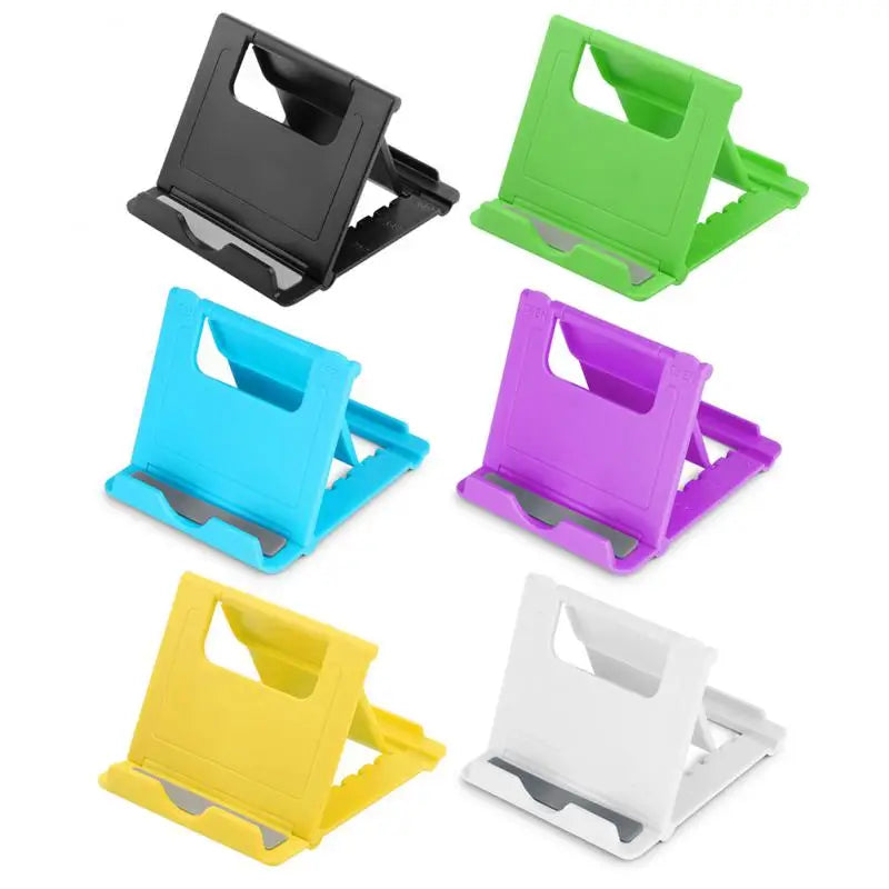 Foldable, adjustable tablet and phone holder (6 colors)