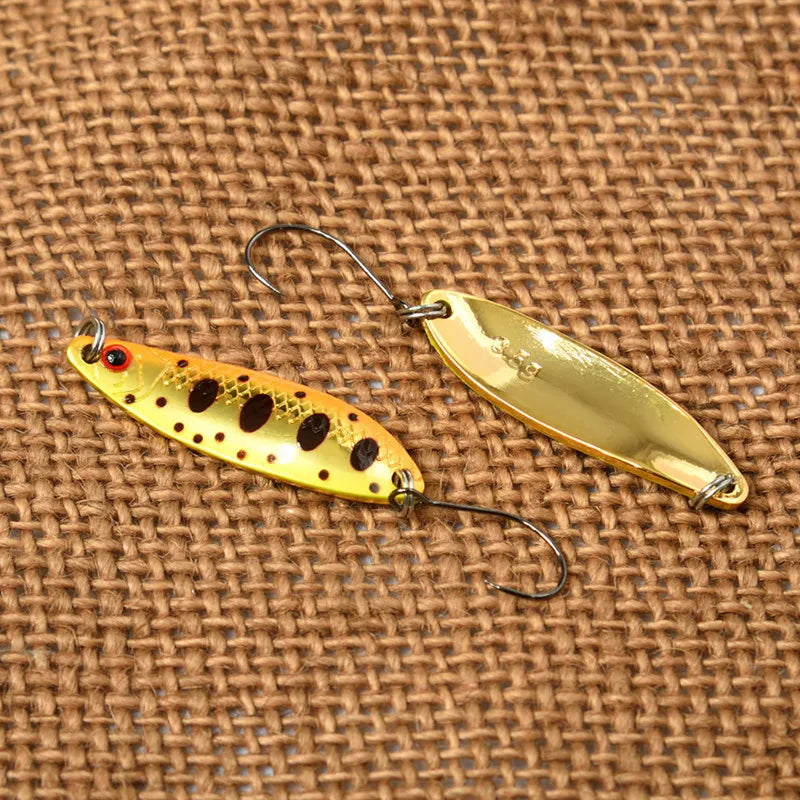 1/3/5pcs Spoon Lures - Ideal for freshwater fishing. Available in 2g, 3.5g and 5g. Perfect for bass, pike and trout in rivers and streams.