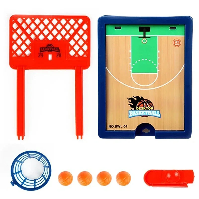 Desktop-Brettspiel Basketball – Mini-Schießmaschine, interaktives Partyspiel für Kinder und Erwachsene, pädagogisches Tischspielzeug