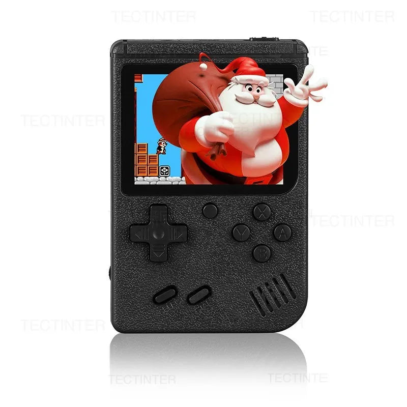 Tragbare Retro-Videospielkonsole – 8-Bit-Handheld mit 500 integrierten Spielen, ideal als Geschenk für Kinder