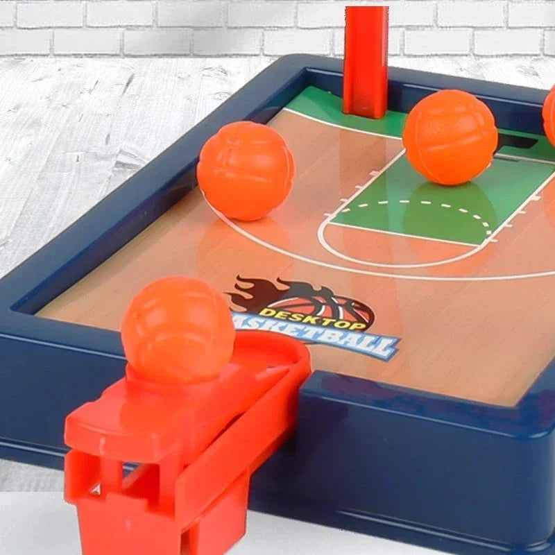 Desktop-Brettspiel Basketball – Mini-Schießmaschine, interaktives Partyspiel für Kinder und Erwachsene, pädagogisches Tischspielzeug